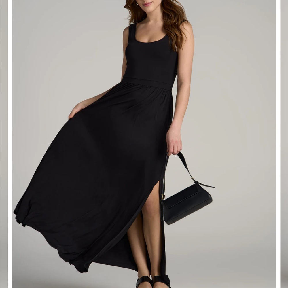 American Tall Black Maxi Dress